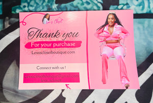 Business and Thank You Cards